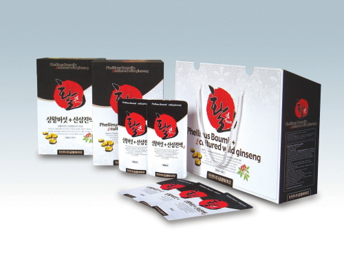 활플러스 선물세트 패키지디자인
